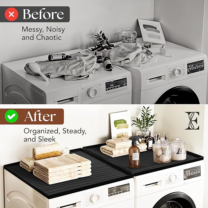 1 PC Washer and Dryer Top Cover Protectors 25" x 25", Laundry Machine Dust - Image 7