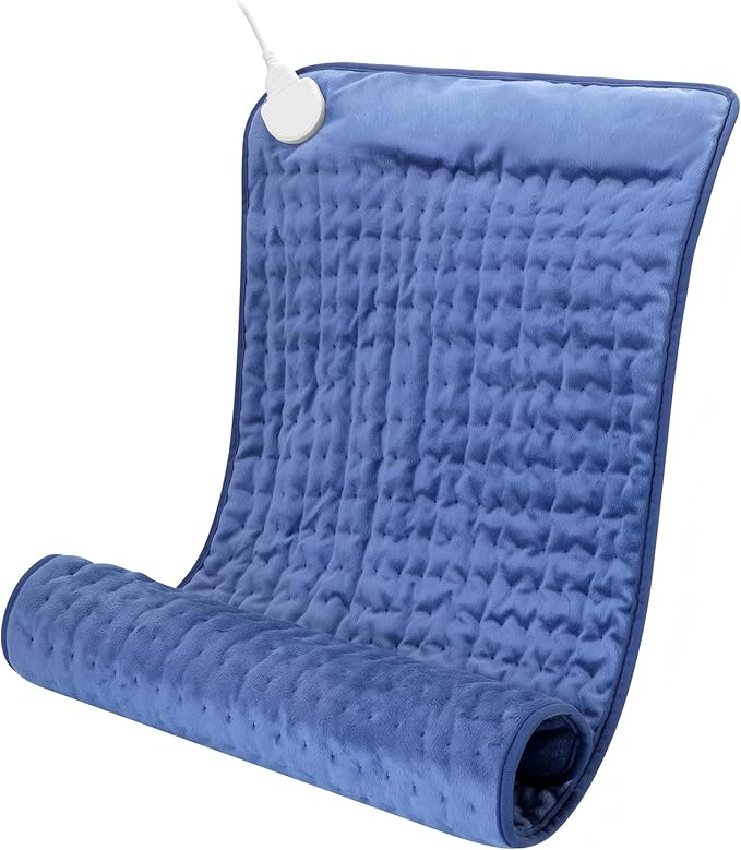 Heating Pad for Period Cramps, Neck Heating Pad for Neck Pain Electric for by ZUODUN