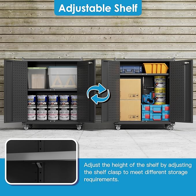 SUXXAN Metal Storage Cabinet - Image 3