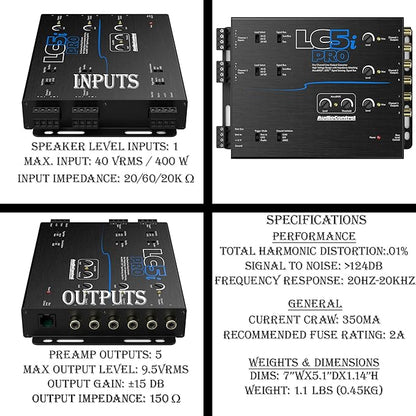 AccuBASS 5-Ch Line Out Converter Kit - Image 2