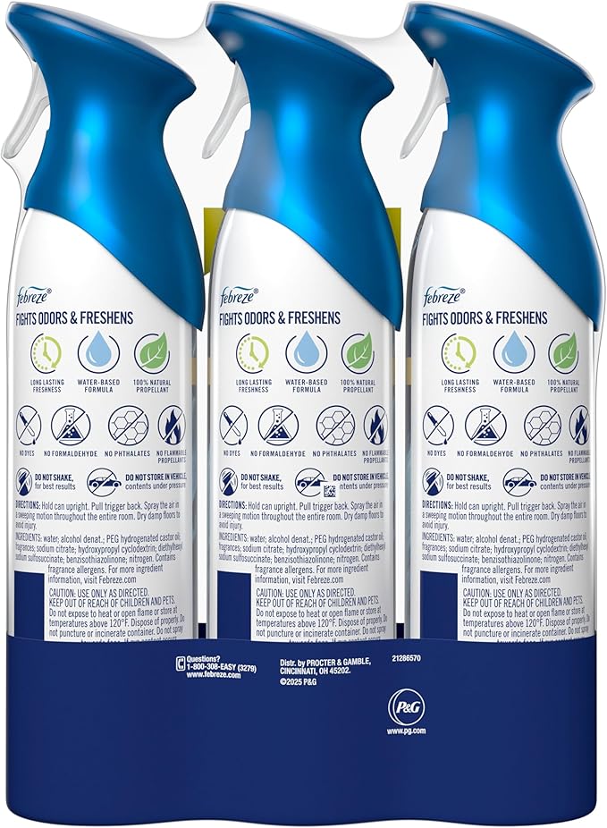 Febreze Air Mist, Luxe Air Freshener Spray, Odor Fighting Room Spray, Deodorizer - Image 13