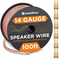InstallGear 14 Gauge Wire AWG Speaker Wire by InstallGear