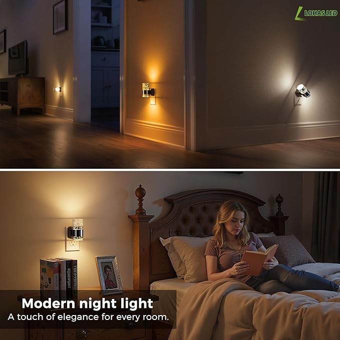 L LOHAS LED Night Lights Plug into Wall, Dimmable Night Light - Image 7