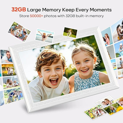 Frameo 10.1" Digital Picture Frame, Smart WiFi Digital Photo Frame - Image 3