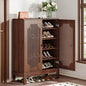 Tribesigns Shoe Cabinet with Doors, 5-Tier Shoe Storage Cabinet with Adjustable by Tribesigns