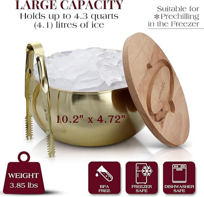 Gusto Nostro 4.1L Insulated Ice Bucket - Image 3