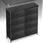 Curved Profile Dresser for Bedroom, Chest of Drawers, 8 Storage Drawers by Sonharlar