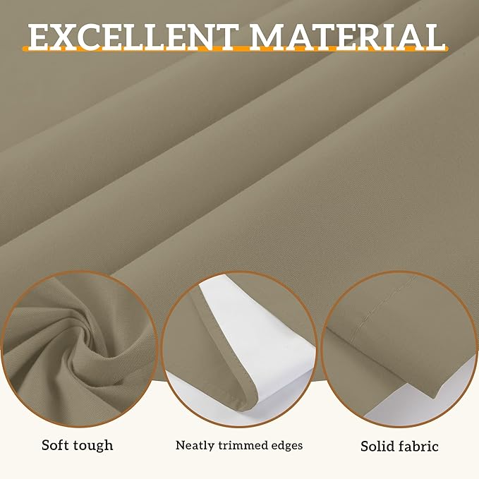 100% Blackout Curtains 63 Inch Length - Image 8