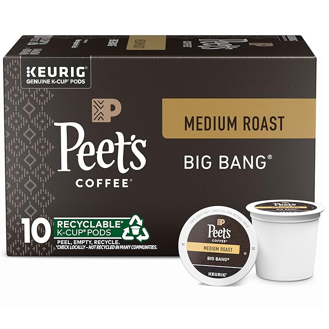 Peet's Coffee, Medium Roast Keurig K-Cup Pods by Peet%E2%80%99sCoffee