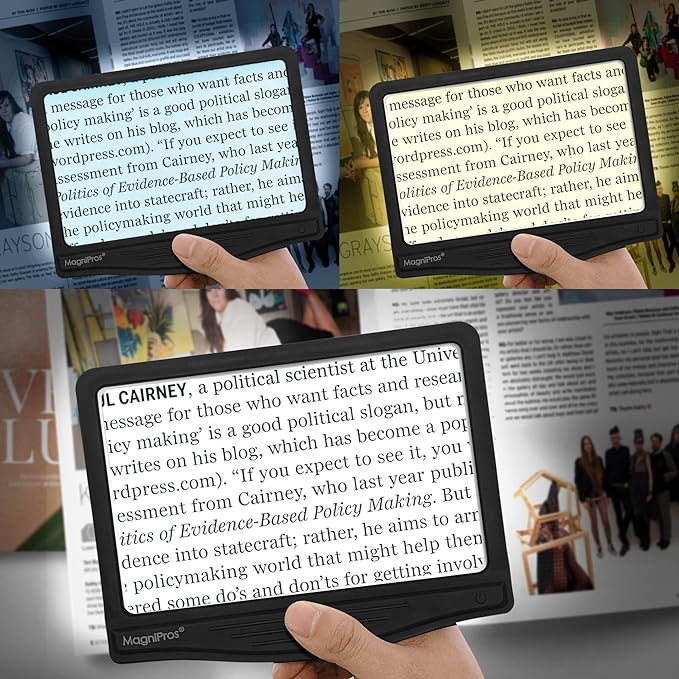 MAGNIPROS 5X Large LED Page Magnifier - Image 5