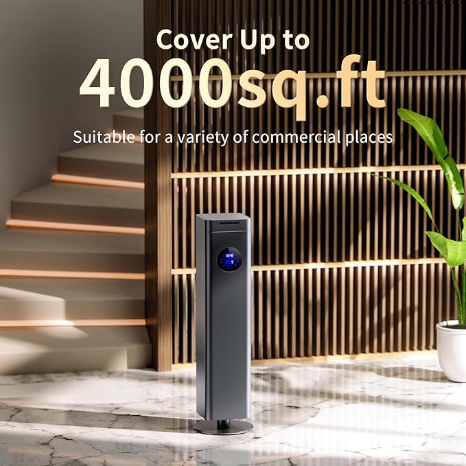 1500ml Scent Air Machine for Home, 4000 sq. ft Coverage Waterless Diffuser - Image 2