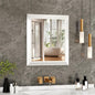 SMIROR Matte White Bathroom Mirror by SMIROR