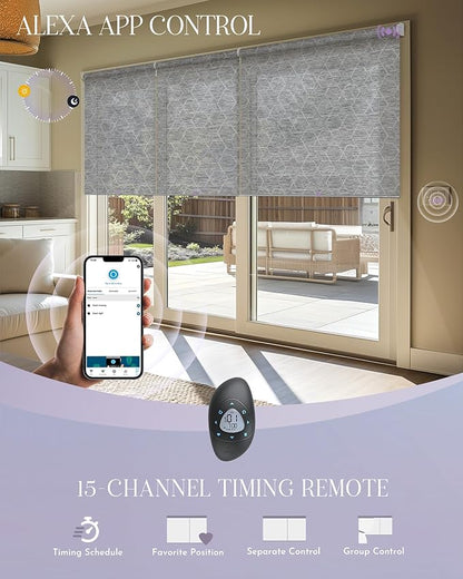 Graywind Smart Coupled Roller Shades Compatible - Image 4