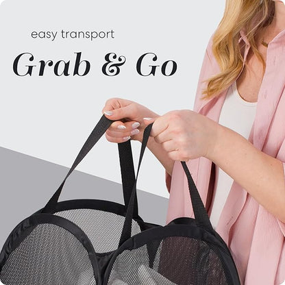 Handy Laundry Collapsible Mesh Pop Up Hamper - Image 7