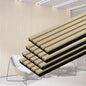 QDYMXUN Wood Slat Acoustic Wall Panels, Living Room by QDYMXUN
