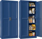 71" Tall Metal Storage Cabinet, Kitchen Pantry Storage Cabinets by MetalMax