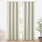 KOUFALL 92 Inch Curtains, Room Darkening Blackout Boho Curtains by KOUFALL