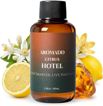 Aromadd Citrus Hotel Diffuser Oil Inspired by Luxury Hotel Scent, Essential Oils by Aromadd