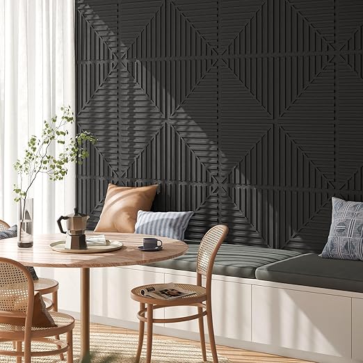 Art3d 12-Pack Drop Ceiling Tiles 2x2 FT, PVC 3D Textured Panels - Image 3