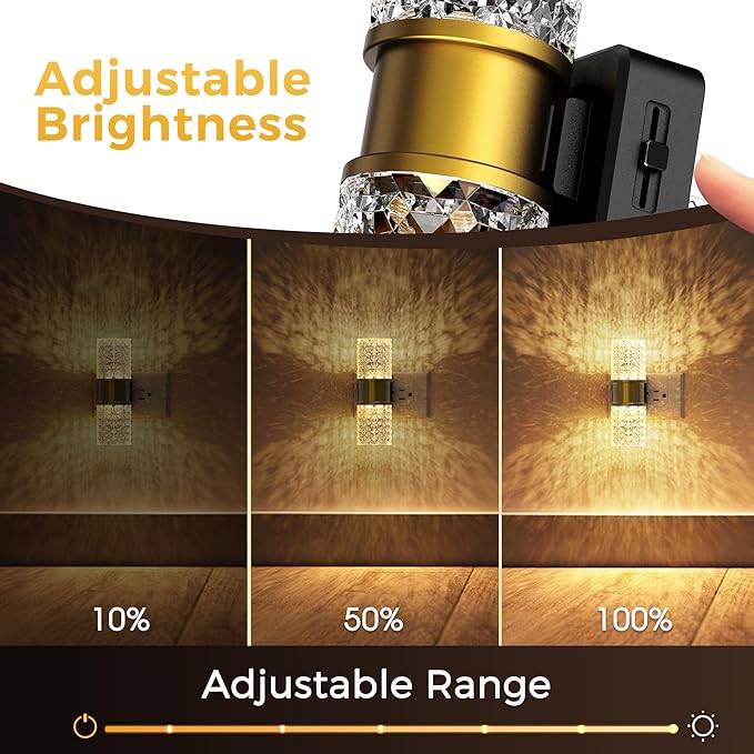 L LOHAS LED Night Light, Dimmable Night Lights Plug into Wall, 2 Pack 0-100LM - Image 4