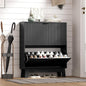 Shoe Cabinet Storage for Entryway by HUANLEGO