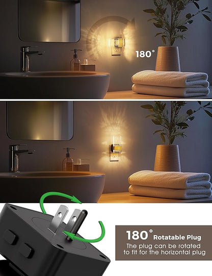 L LOHAS LED Night Lights Plug Into Wall, Color Changing Night Light - Image 4