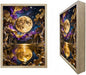URVIP LED Glowing Photo Frame, 3D Starry-Sky Blue Moon Wall Art, 9x12 Inches by URVIP