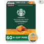 Starbucks K-Cup Coffee Pods, Flavored Hot or Iced Coffee, 60 Keurig Pods by StarbucksbyNespresso