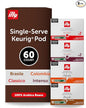 illy Coffee K Cup, Pods for Keurig Machines, Brasile & Colombia Single Origin by illy