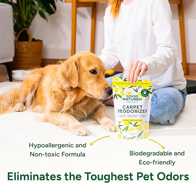 Good Natured Brand | Carpet Deodorizer & Freshener Powder | 47 oz Pet Odor - Image 5