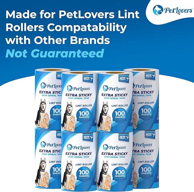 PetLovers Extra Sticky Lint Roller Mega Value Set - Image 4