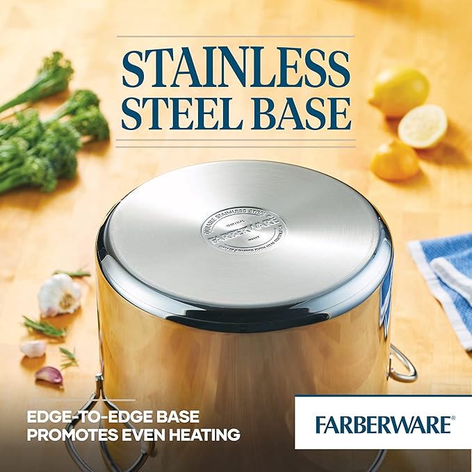 Farberware 50008 Classic Stainless Steel Stock Pot/Stockpot - Image 5