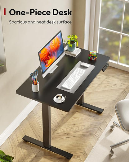 SANODESK Electric Standing Desk 40 x 24 Inches Whole-Piece Desktop Height - Image 7