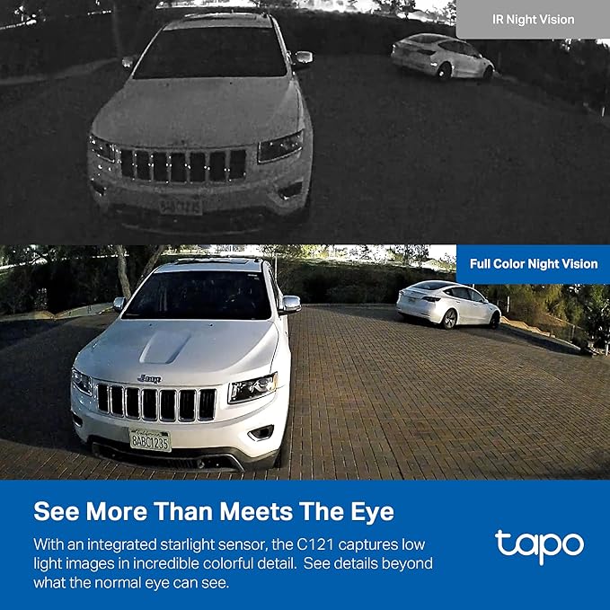 Tapo 2K+ Indoor/Outdoor Wired Security Camera - Image 4