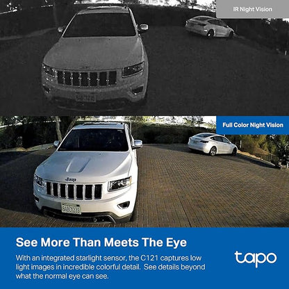 Tapo 2K+ Indoor/Outdoor Wired Security Camera - Image 4