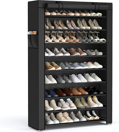 SONGMICS 10-Tier Shoe Rack, Shoe Storage Cabinet by SONGMICSbySONGMICSHOME