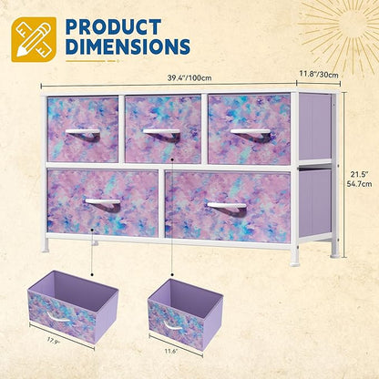 DWVO Dresser with 5 Drawers - Image 3