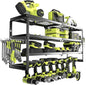4 Layer Power Tool Organizer Wall Mount, Battery Tools Holder by MOOMSINE