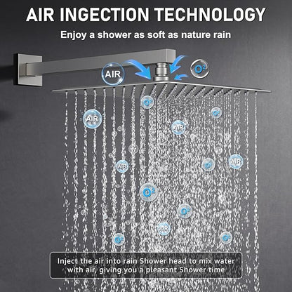 Iriber 12-Inch Rainfall Shower System - Image 5