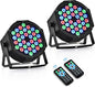 CO-Z Stage Lights 36 RGB LED Par Lights by CO-Z
