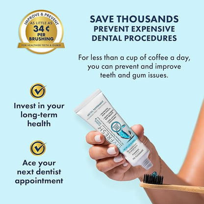 LIVFRESH Toothpaste Gel, Clinically Proven to Remove Plaque 250% Better - Image 6