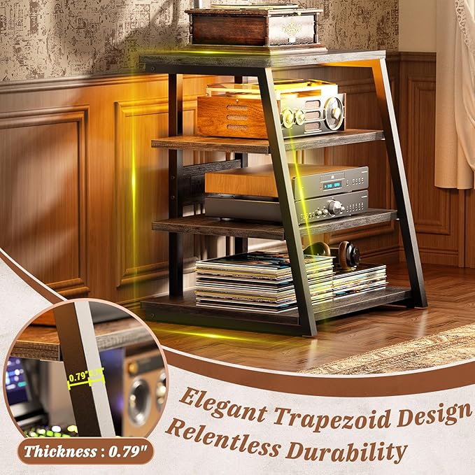 Armocity 4-Tier AV Media Stand - Image 8