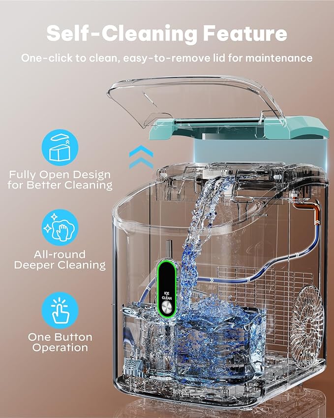 Silonn Nugget Ice Maker Countertop, Pellet Ice Machine - Image 4