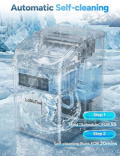 Countertop Clear Ice Cube Maker Machine - Image 5