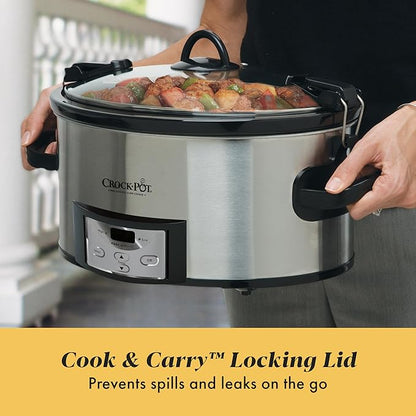 Crock-Pot 6 Quart Cook & Carry Programmable Slow Cooker - Image 4