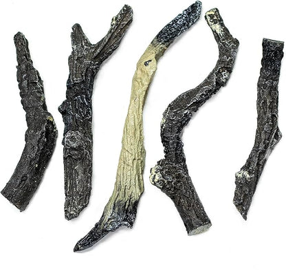 Electric Fireplace Logs, Realistic Synthetic Resin Log Decoration - Image 3