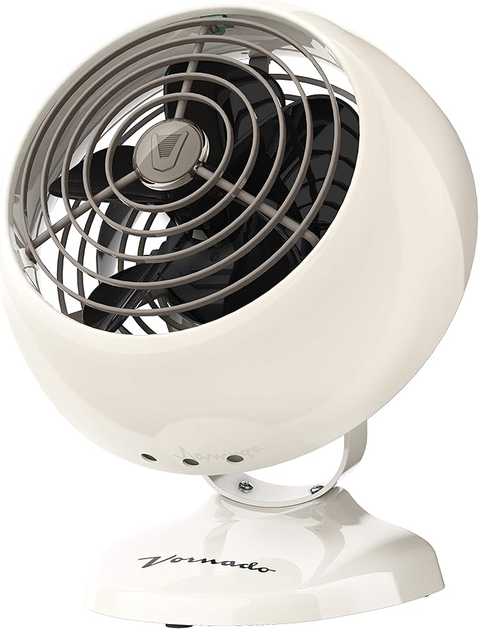 Vornado VFAN™ Mini Classic Vintage Fan, Retro Metal Air Circulator, by Vornado