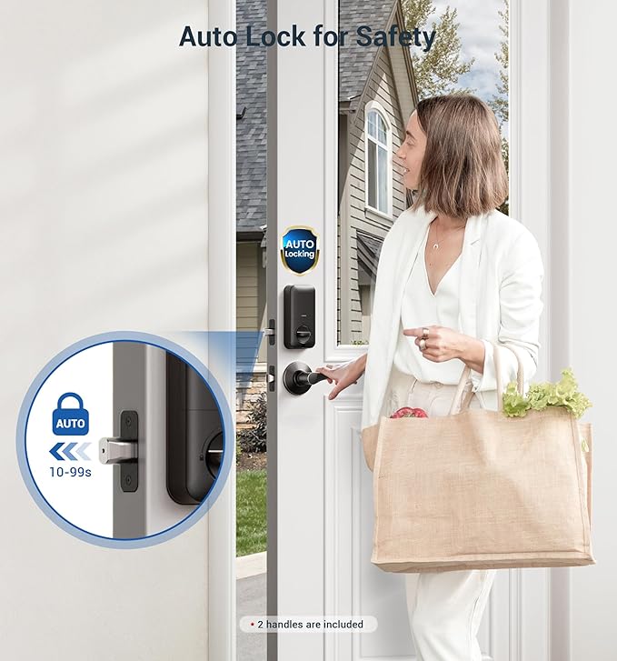 Veise Fingerprint Door Lock - Image 5