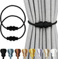 Nieffeiy Magnetic Curtain Tiebacks Outdoor Curtain Tie Backs Rope Decorative by CurtianTiebacks