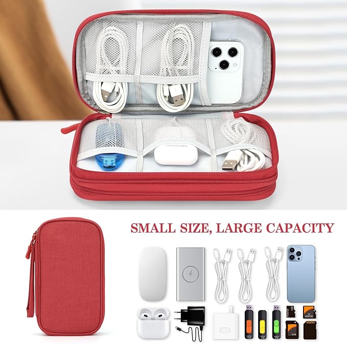 FYY Electronic Organizer, Travel Cable Organizer Bag Pouch Electronic - Image 6